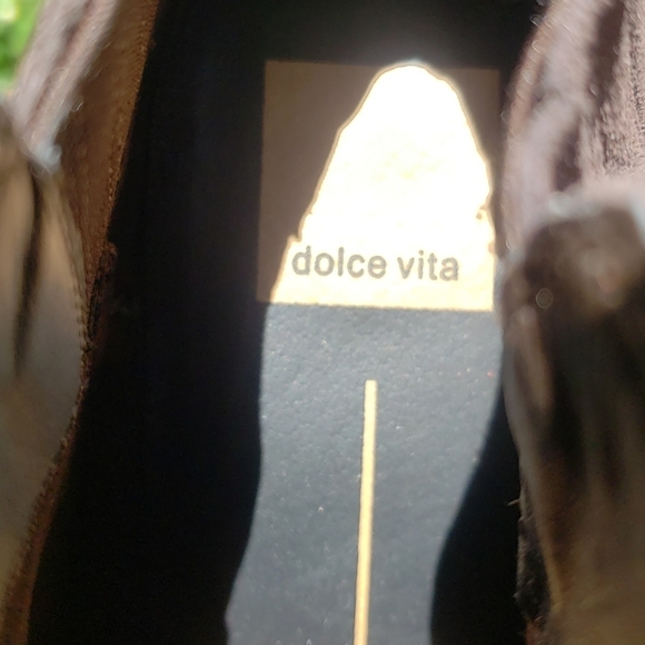 Dolce Vita Gwynn Suede Wedge Booties  10 - Picture 11 of 13